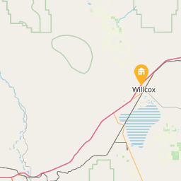 The Willcox Inn on the map